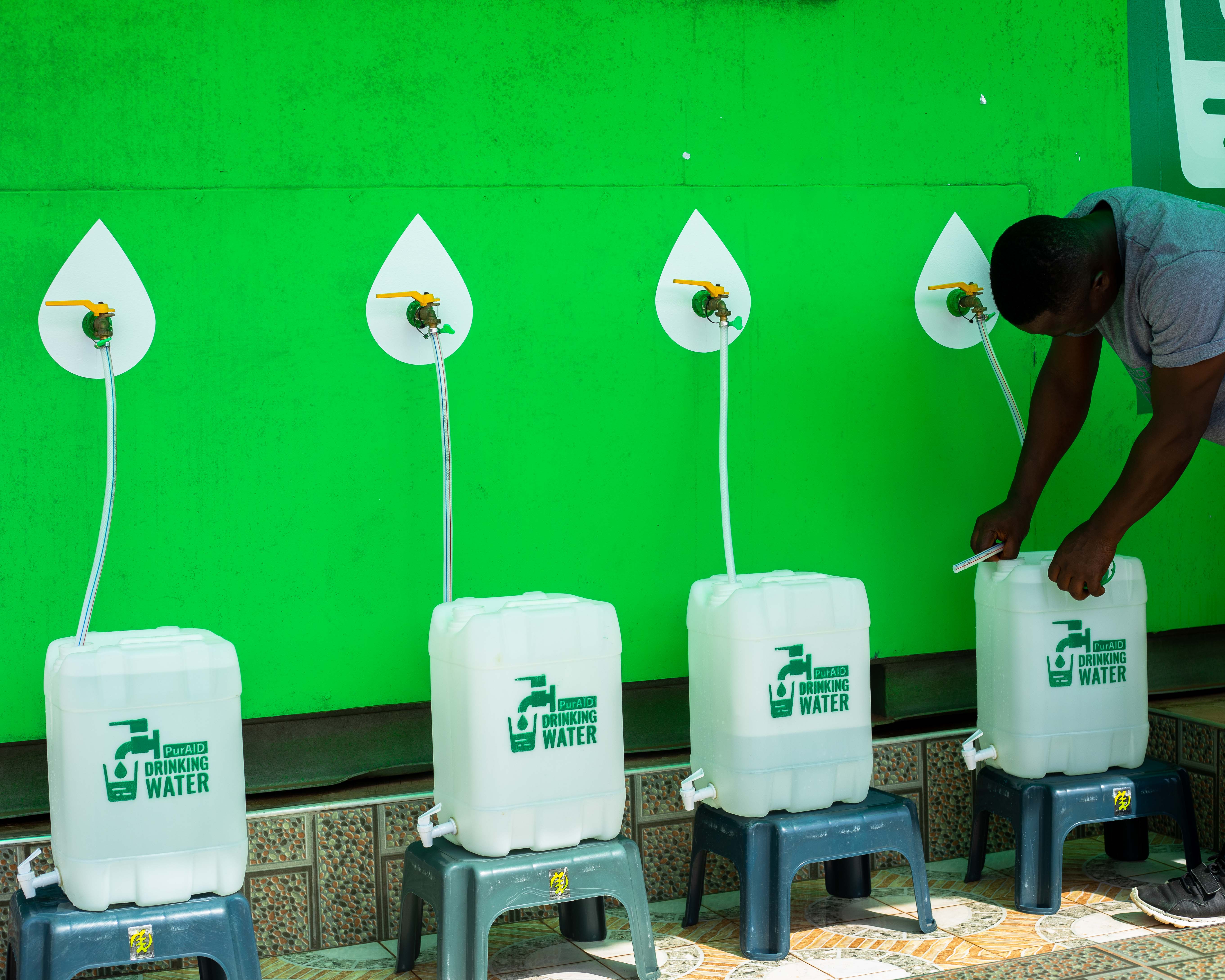 Clear drinking water for communities 