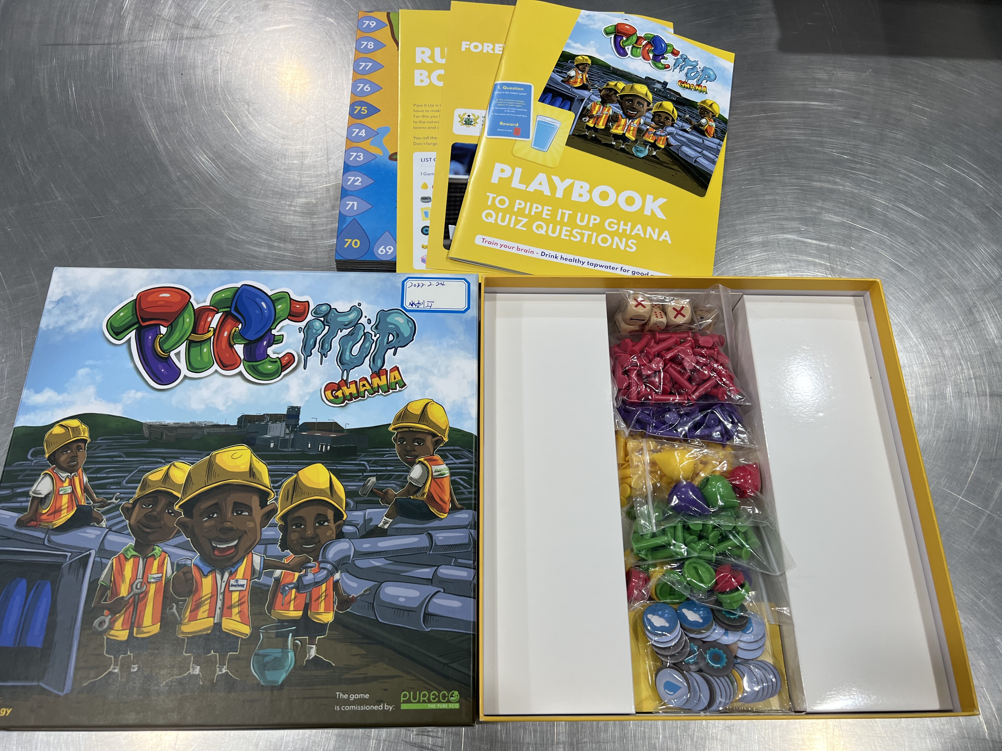 Our board game: Pipe-it-up Ghana